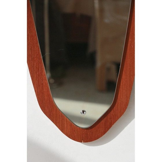 Image 1 of Vintage teak mirror, 1960
