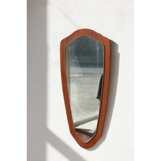 Image 1 of Vintage teak mirror, 1960