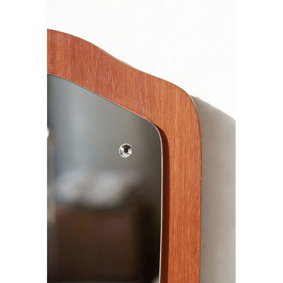 Image 1 of Vintage teak mirror, 1960