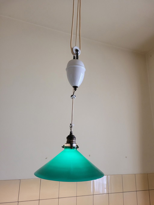 Art Deco hanging lamp