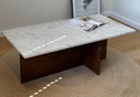 Table basse en marbre