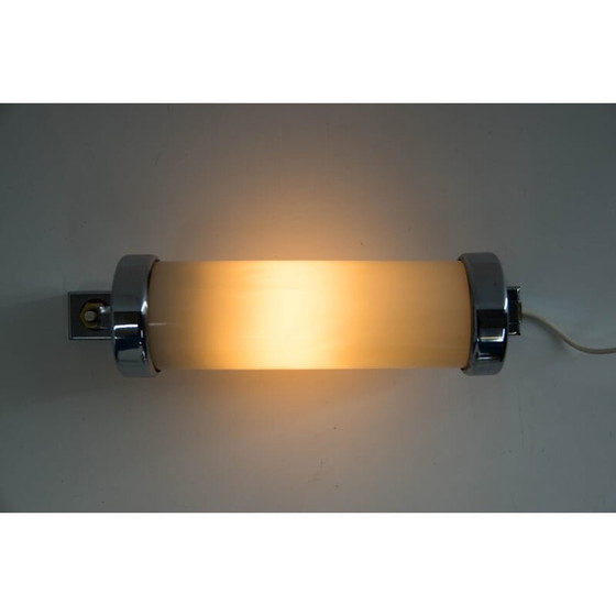 Image 1 of Lampada da parete cromata vintage, 1930