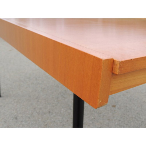 dining table elm, Gerard GUERMONPREZ - 50s