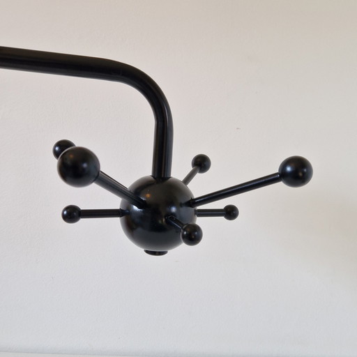 Osvaldo Borsani Vintage Ikea Sputnik Coat Rack Black