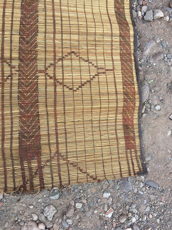 Image 1 of Mauritanian mat Touareg carpet 2.45 X 1.90 M