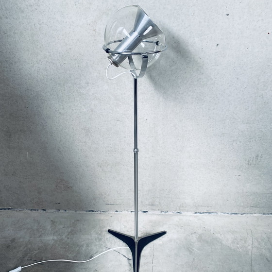 Image 1 of Raak Amsterdam Globe floor lamp by Frank Ligtelijn,1960s