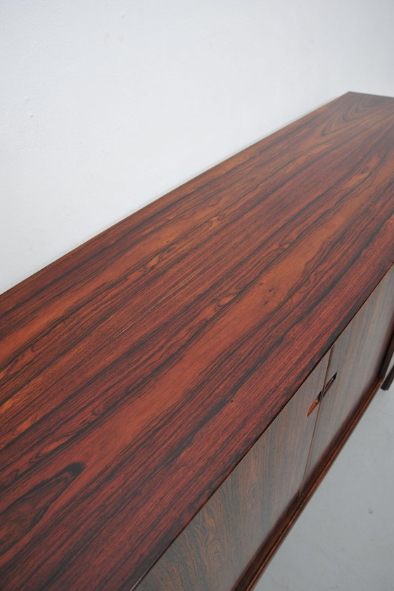 Image 1 of Henry Rosengren Hansen Highboard In Rio Rosewood 1950s