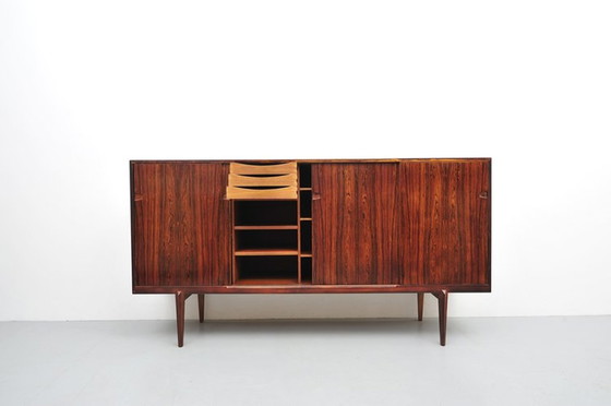 Image 1 of Henry Rosengren Hansen Highboard En palissandre de Rio 1950Ers