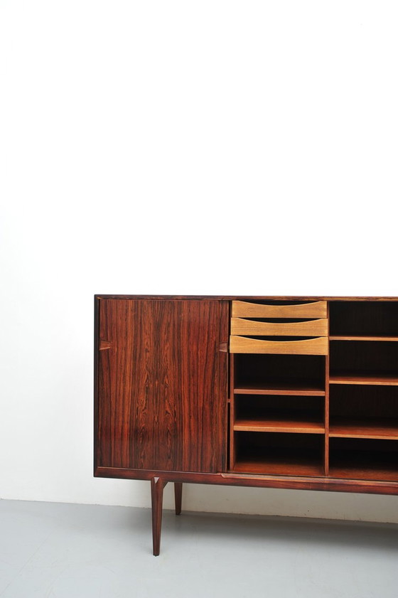 Image 1 of Henry Rosengren Hansen Highboard En palissandre de Rio 1950Ers