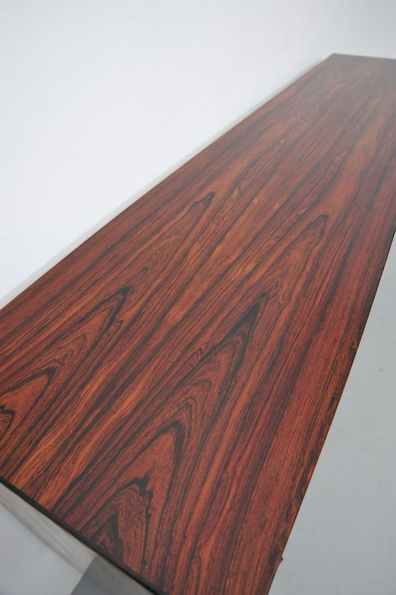 Image 1 of Henry Rosengren Hansen Highboard In Rio Rosewood 1950s