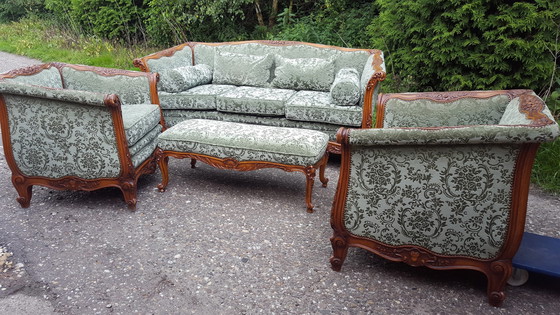 Image 1 of Exclusive French Italian Sofa,Completely Reupholstered