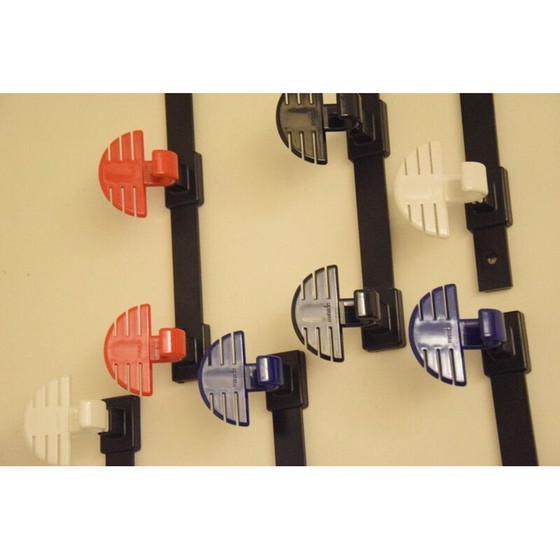 Image 1 of Set of 6 vintage coat hooks by Manade, 1980