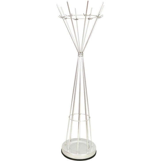 Image 1 of IItalian vintage aluminum coat rack