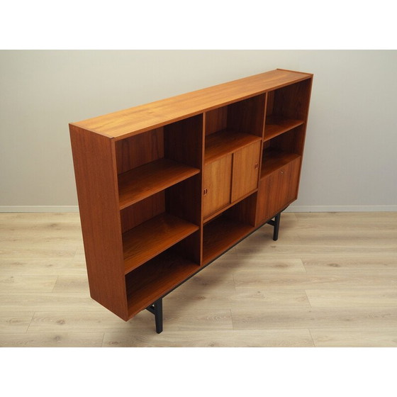 Image 1 of Teak bookcase, Danish design, 1970s, production: Denmark