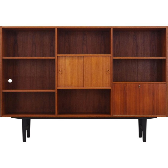 Image 1 of Teak bookcase, Danish design, 1970s, production: Denmark