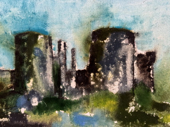 Image 1 of Eugene Eechaut (1928-2019) Paisaje en acuarela. 1970