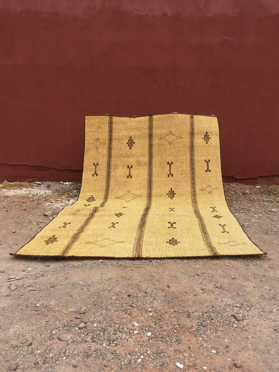 Image 1 of Mauritanian mat Touareg carpet 4.50X2.90 M