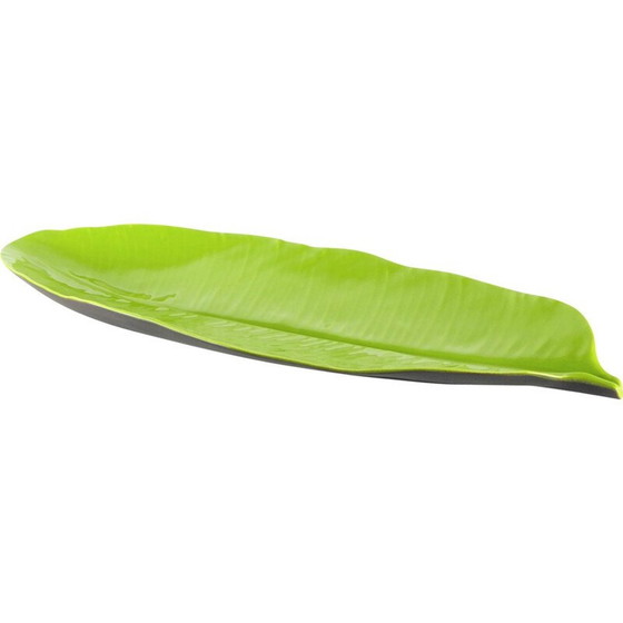 Image 1 of Vintage green ceramic bowl K.G by Lunéville, France 1960