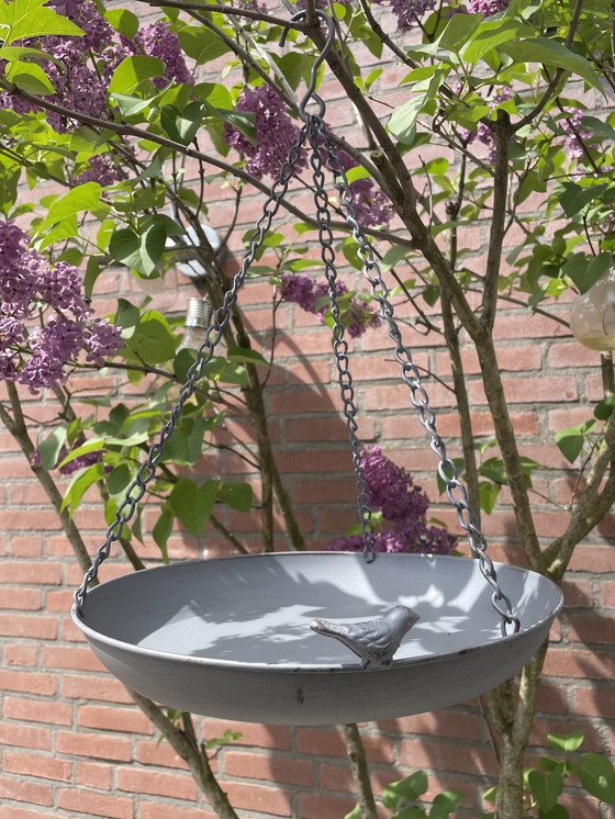 Image 1 of Bird Feeding Bowl Hanging