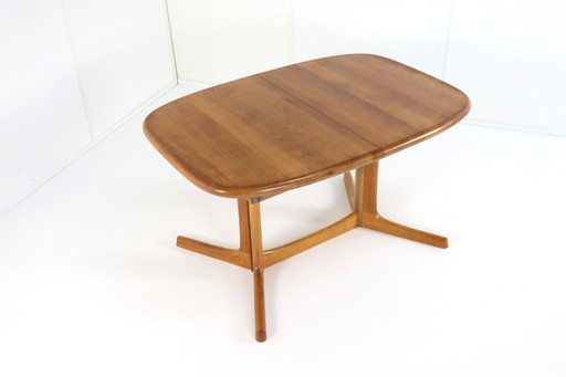 Dyrlund Extendable Oval Dining Table 'Purling' Vintage