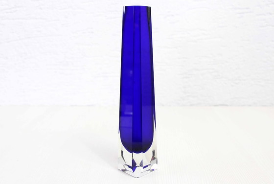 Image 1 of German glass vase from the 70s