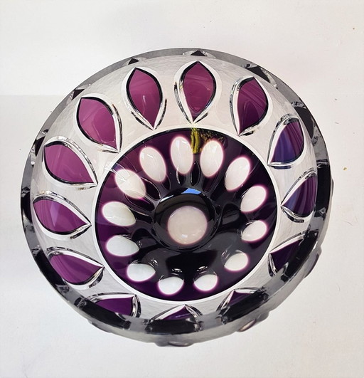 Glass Bowl With Battuto Technique, 1960S