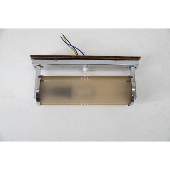 Image 1 of Lampada da parete vintage art déco con paralume in vetro, 1930