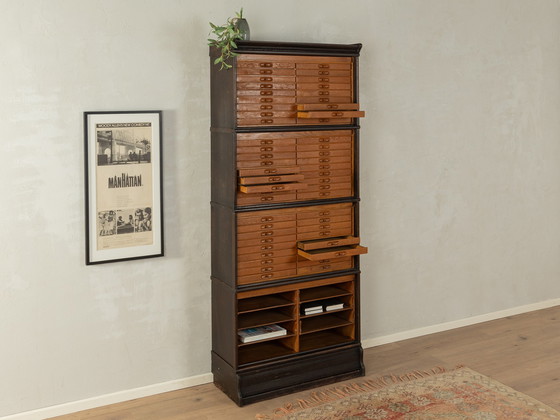 Image 1 of 1920s office cabinet