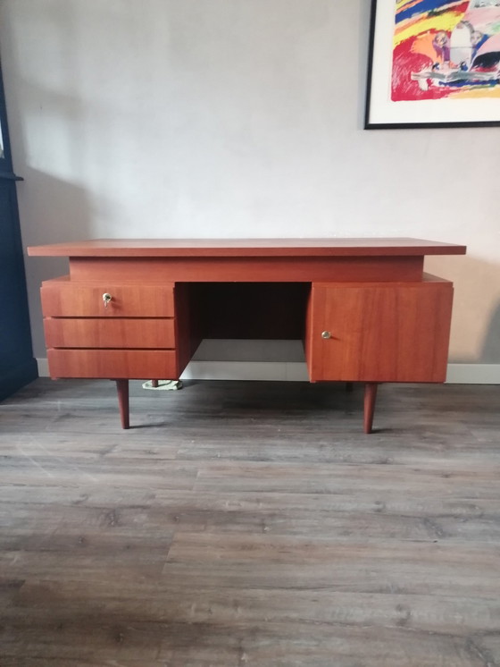 Image 1 of Vintage Teak Desk