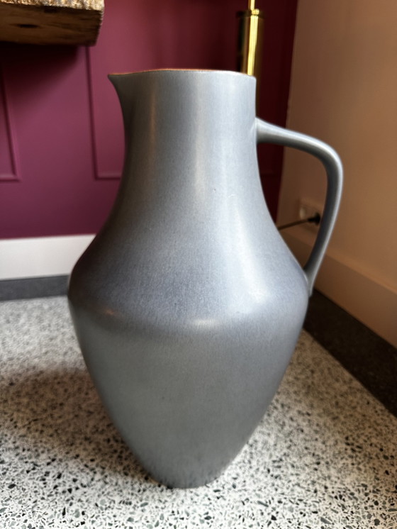 Image 1 of Vintage XL Allemagne de l'Ouest Steuler vase de sol