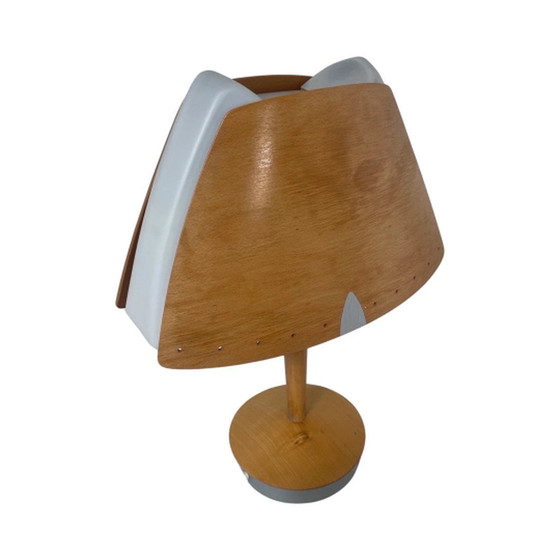 Image 1 of Soren Eriksen - Lucid - Table lamp model ‘Culot’ - Plywood, plastic and aluminium (two in stock)