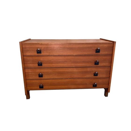 Image 1 of Cassettiera italiana d'epoca in teak, 1950