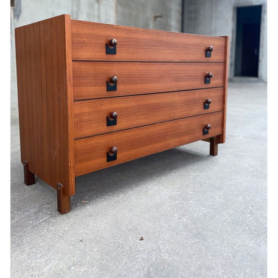 Image 1 of Cassettiera italiana d'epoca in teak, 1950