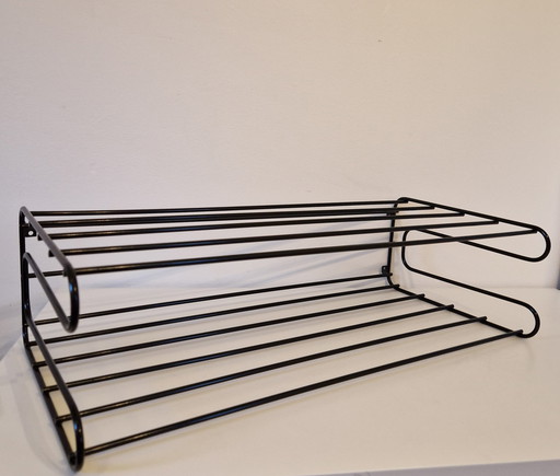 Ikea frän shoe rack vintage wall rack wire steel