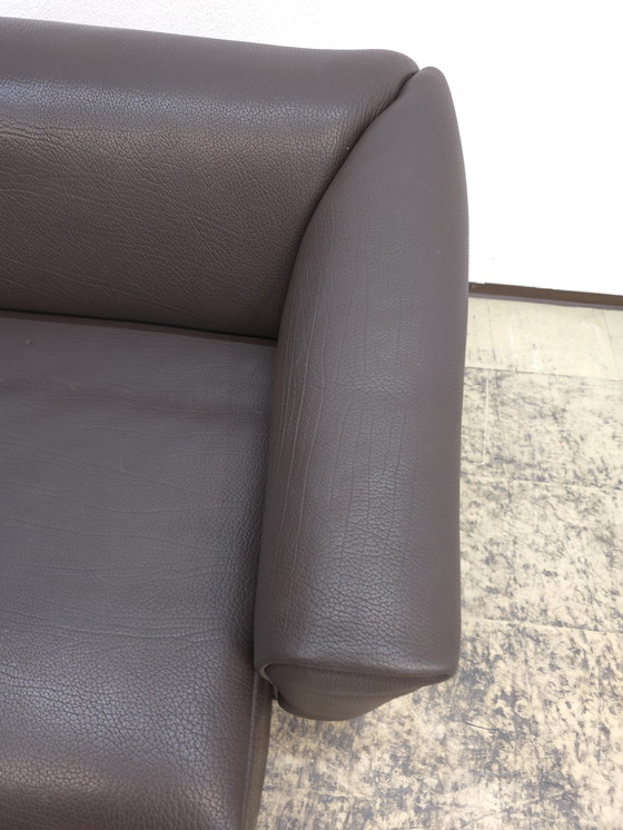 Image 1 of Divano di design De Sede Ds 47 divano in pelle marrone Desede due posti 