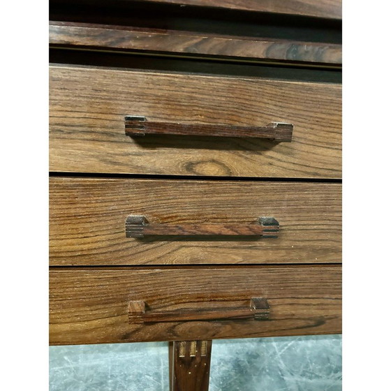 Image 1 of Vintage rosewood executive desk by Jensen and Valeur for Dyrlund, Denmark