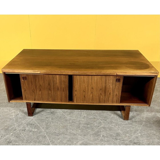 Image 1 of Vintage rosewood executive desk by Jensen and Valeur for Dyrlund, Denmark