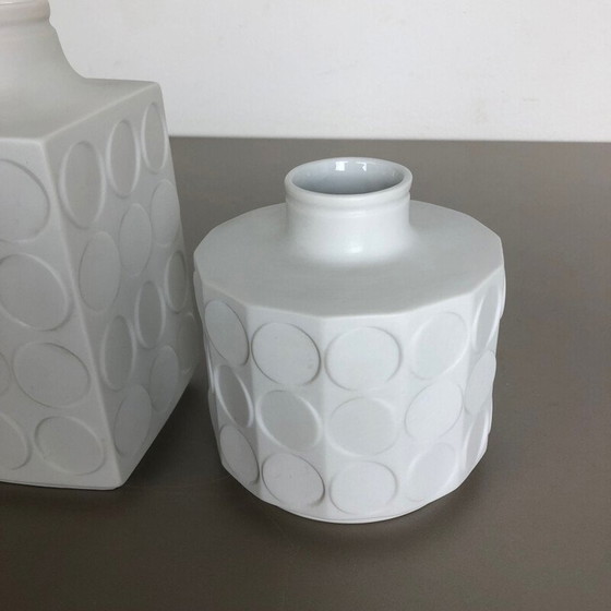 Image 1 of Pair of vintage porcelain vases from winterling bavaria, Germany 1970