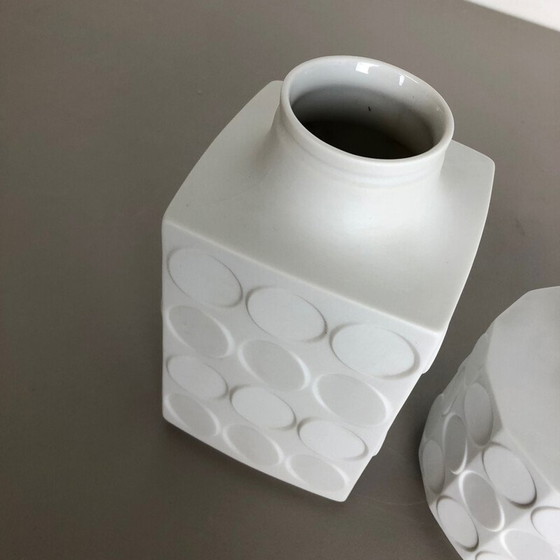 Image 1 of Pair of vintage porcelain vases from winterling bavaria, Germany 1970