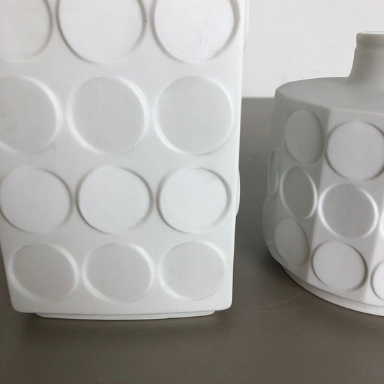 Image 1 of Pair of vintage porcelain vases from winterling bavaria, Germany 1970