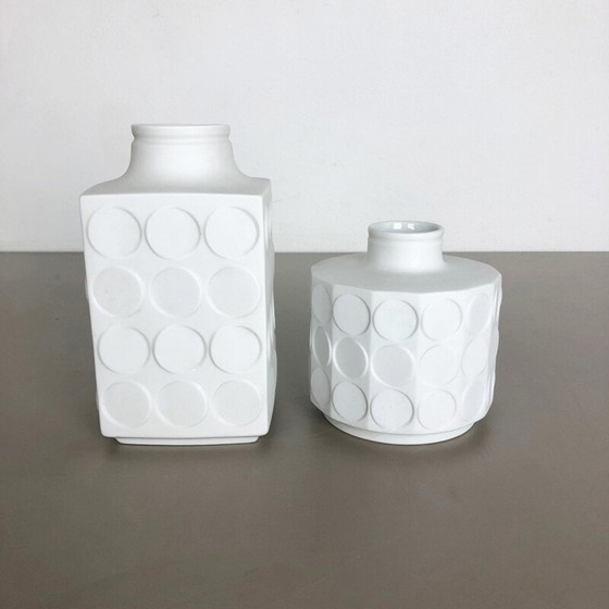 Image 1 of Pair of vintage porcelain vases from winterling bavaria, Germany 1970