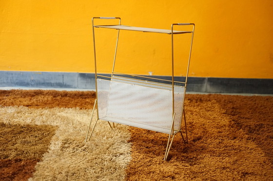 Image 1 of German rockabilly newspaper rack, 1950s