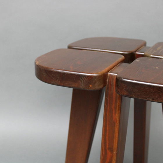 Image 1 of Lisa Johansson-Pape (1907-1989) - Apilia - Sixties - Stool - Stockman Oy - Kervo Snickerifabrik - Helsinki, Finland