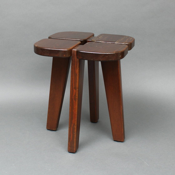 Image 1 of Lisa Johansson-Pape (1907-1989) - Apilia - Sixties - Stool - Stockman Oy - Kervo Snickerifabrik - Helsinki, Finland