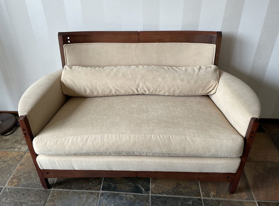Image 1 of 4X Armchair And 1X Bench Umberto Asagno Giorgetti Galaxy Series