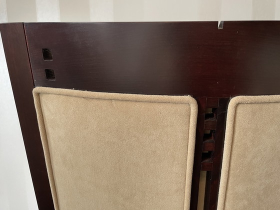 Image 1 of 4X Armchair And 1X Bench Umberto Asagno Giorgetti Galaxy Series