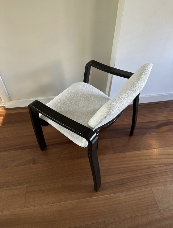 Image 1 of Fauteuil bouclé vintage