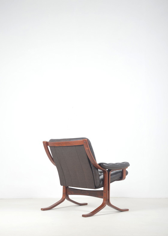 Image 1 of Chaise longue norvégienne conçue par Jon Hjortdal pour Velledalen Mobler, 1970