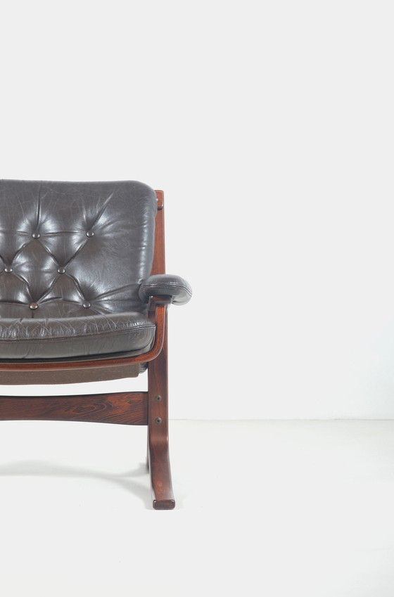 Image 1 of Norwegian lounge chair designed by Jon Hjortdal for Velledalen Mobler, 1970s