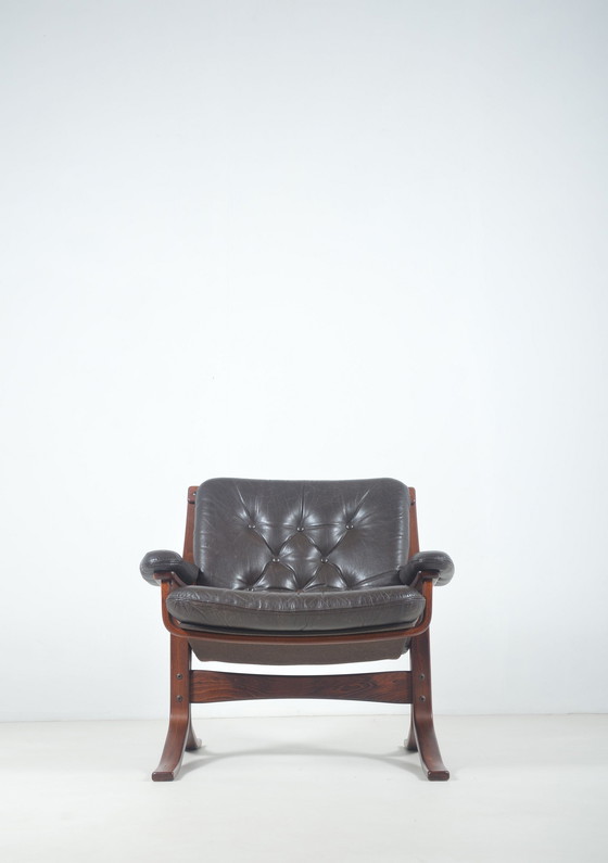 Image 1 of Norwegian lounge chair designed by Jon Hjortdal for Velledalen Mobler, 1970s